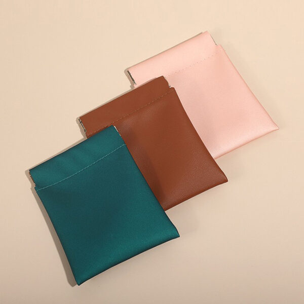 Snap Leather Pouch